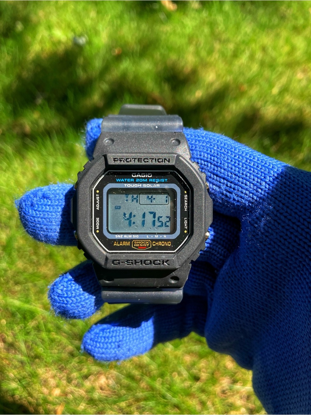 Custom G Shock Black Dw5600